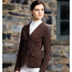 Horseware Women's Knitted Competition Jacket - Chocolate
