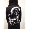 Animals To Wear Women's "BOSS" On Kerrits Fleece - Black