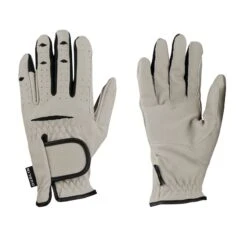 Dublin Everyday Mighty Grip Riding Gloves - Light Grey
