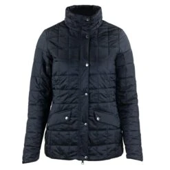 B Vertigo Women's Julianne Quilted Jacket - Dark Navy