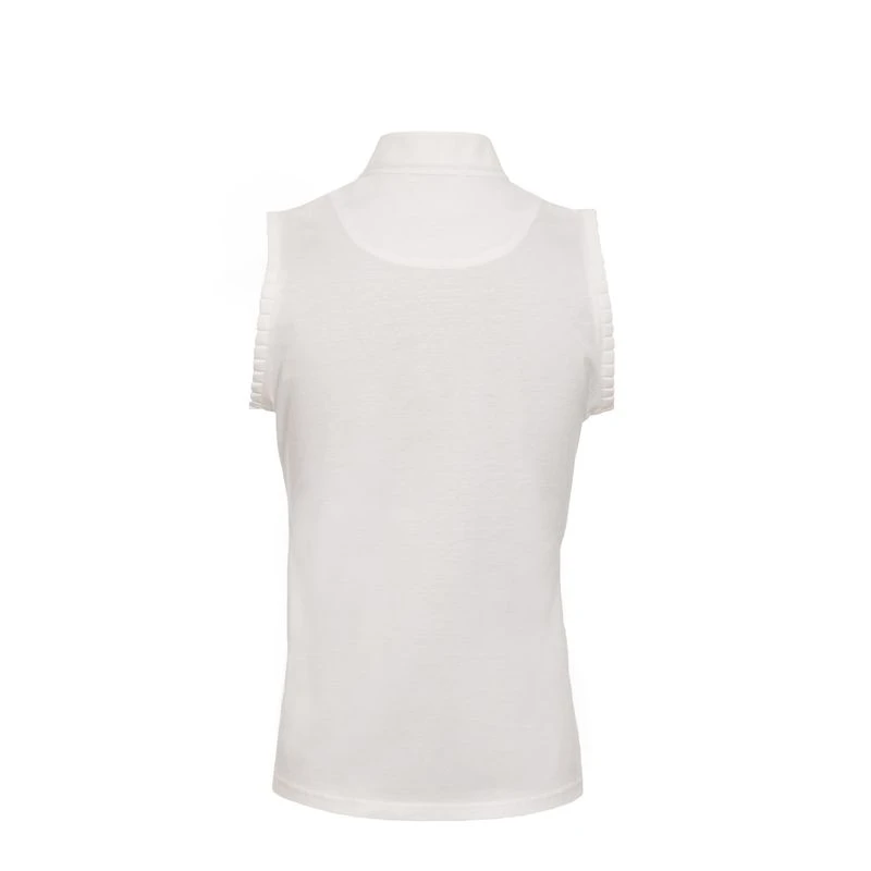 Alessandro Albanese Women's Monza Sleeveless Competition Top - White - Image 2