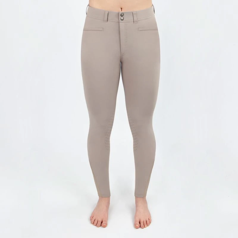 Irideon Kids' Camber Knee Patch Breeches - Classic Tan - Image 2