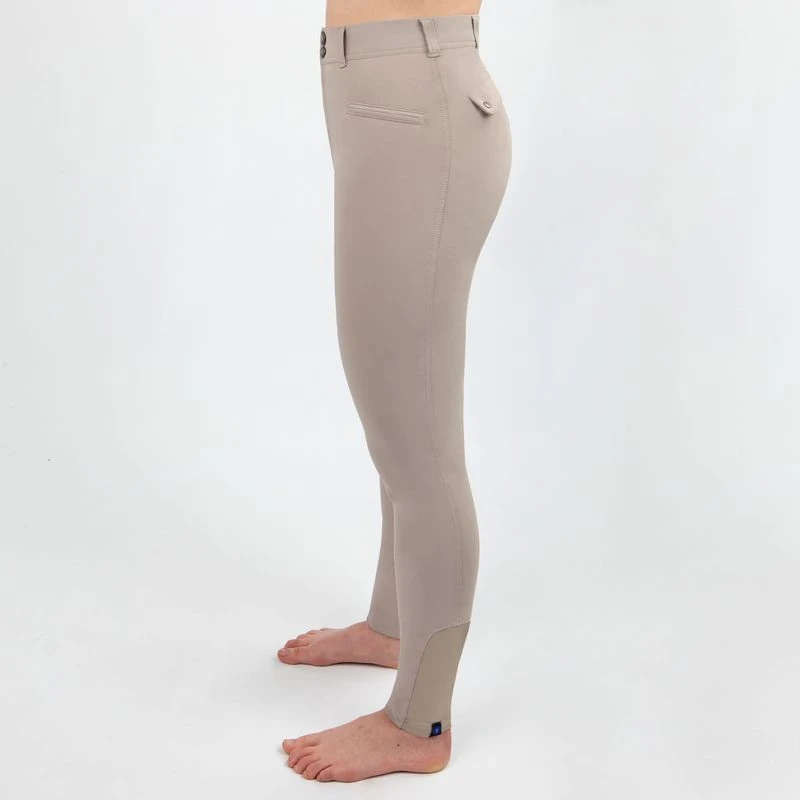 Irideon Kids' Camber Knee Patch Breeches - Classic Tan - Image 3