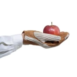 Ovation Men's Horseshoe Crochet Glove - Tan