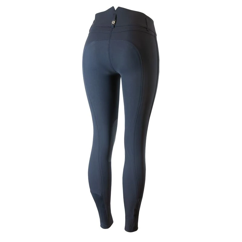 B Vertigo Women's Tiffany Silicone Knee Patch Breeches - Dark Navy - Image 2