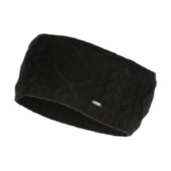 Horze Maddox Knitted Headband - After Dark Brown
