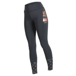 Shires Aubrion Women's Team Riding Tights - Black