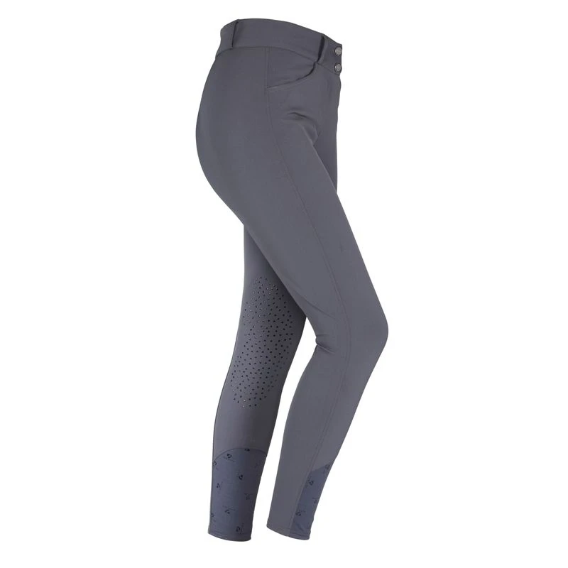 Shires Aubrion Women's Derby Breeches - Grey - Image 2