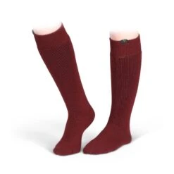 Shires Aubrion Women's Colliers Boot Socks - Wine