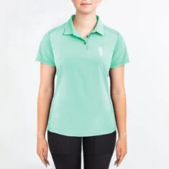 Irideon Women's Luna Coolstretch Polo - Island Green