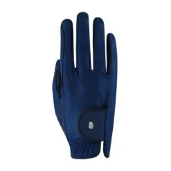 Roeckl Roeck-Grip Lite Riding Gloves - Naval Blue