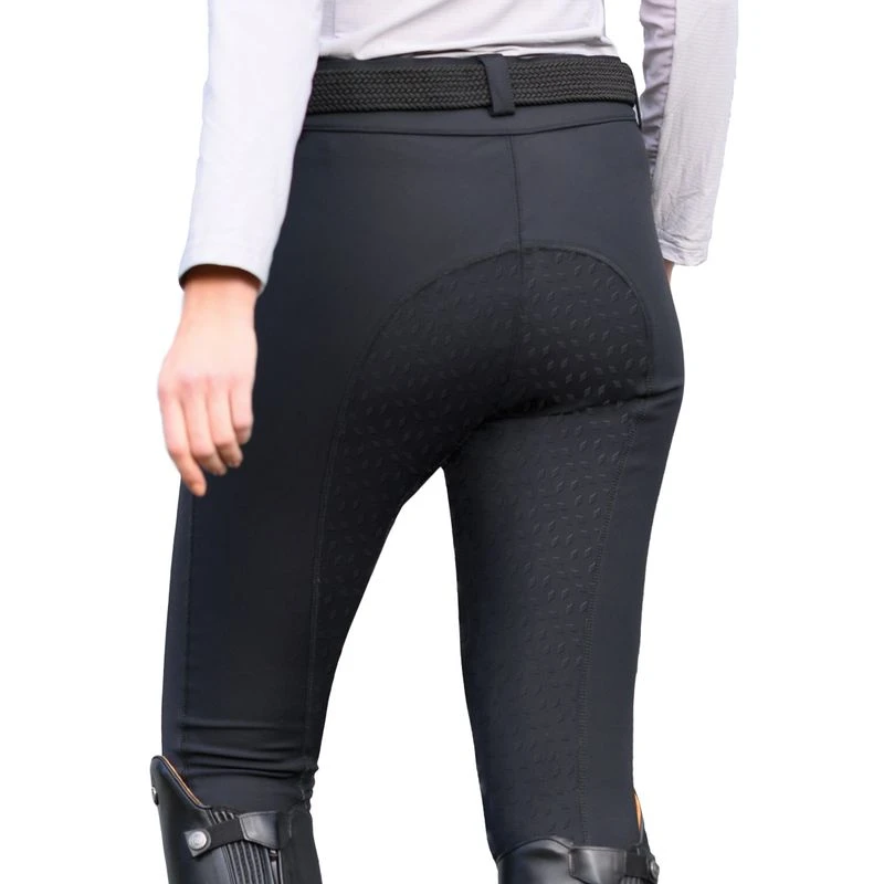 Ovation Women's Altitude Kool-X Full Seat Breeches - Black - Image 2