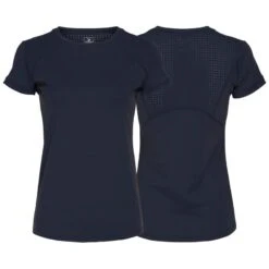 Catago Women's Sade Short Sleeve Tee Shirt - Midnight Navy
