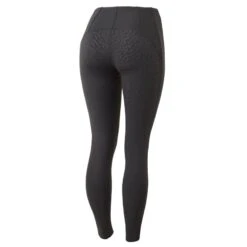 Horze Women's Ciandra UV Pro Full Seat Tights - Charcoal Grey
