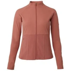 Horze Women's Ciandra UV Pro Technical Training Jacket - Light Mahogany