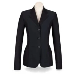 RJ Classics Women's Harmony Mesh Show Coat - Black
