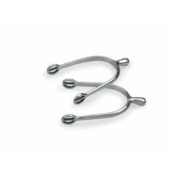 Shires 1/2" Neck Ball End Spurs - Stainless Steel