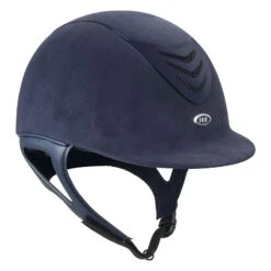 IRH IR4G Helmet - Navy Amara Suede/Matte Navy Vent