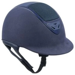 IRH IR4G XLT Helmet - Navy Amara Suede/Gloss Navy Frame