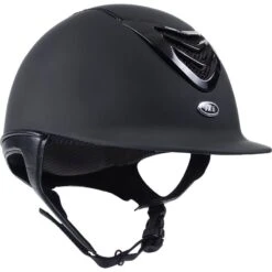 IRH IR4G Helmet - Matte Black/Gloss Black Vent