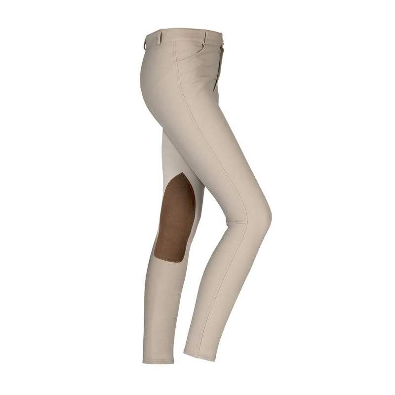 Shires Aubrion Kids' Cheshire Show Jodhpurs - Tan