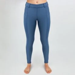 Irideon Women's Thermasoft Full Seat Breeches - Blueprint