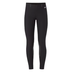 Kerrits Kids' Microcord Knee Patch Tights - Black