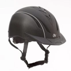 Ovation Sync WCarbonFiber Helmet - Black