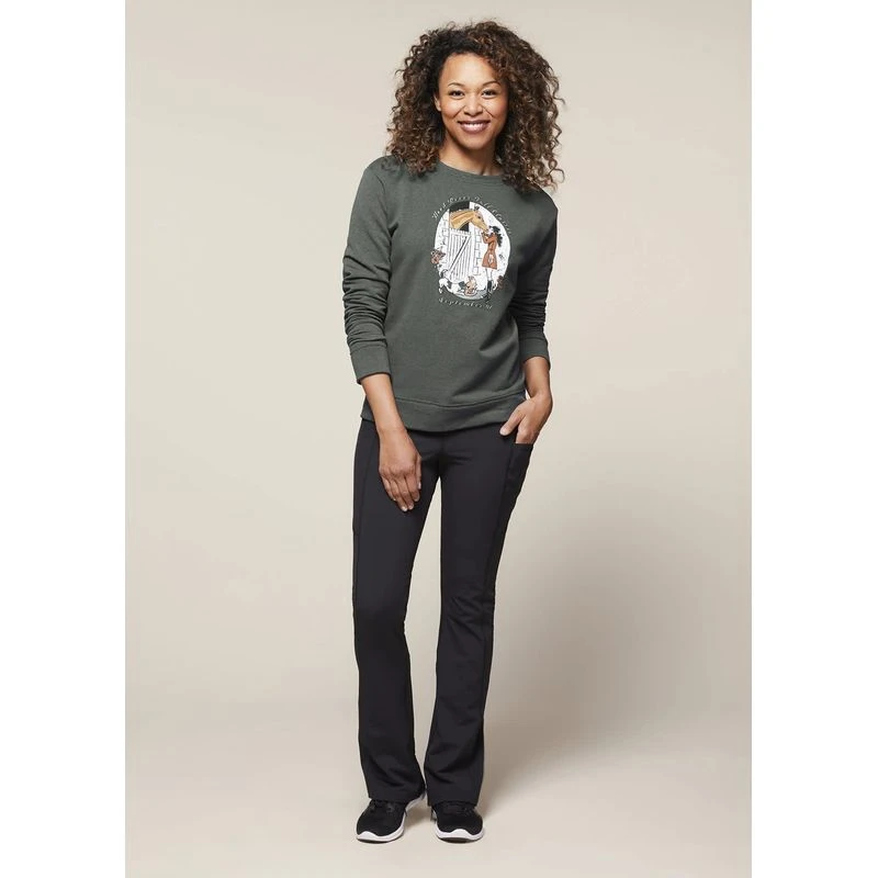 EQL Women's Warm Up Bootcut Tight - Black - Image 3