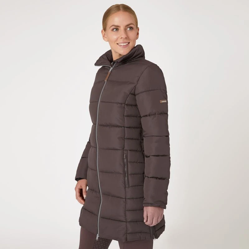 Horze Women's Claire Side Zip Riding Jacket - French Roast - Image 5