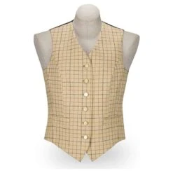 RJ Classics Women's Aiken Hunt Vest - Tattersall