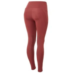 Horze Women's Raquel Knee Patch Tights - Merlot