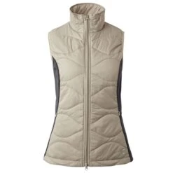 Horze Women's Belle Hybrid Vest - Weathered Teak/Dark Navy