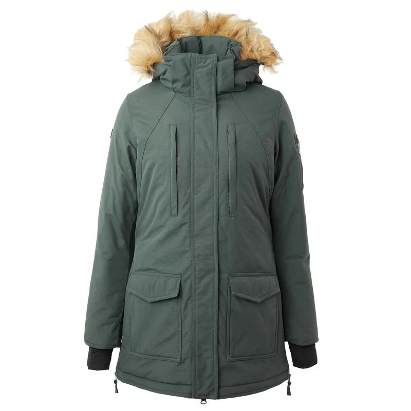 Horze Women's Brooke Long Parka Jacket - Urban Chic