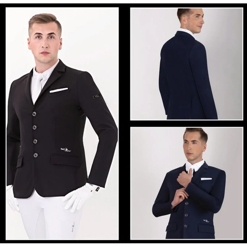 Fair Play Men's Steve Show Jacket - Navy - Image 4