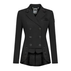 Fair Play Women's Lexim RoseGold Dressage Short Tailcoat - Black