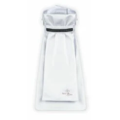 Fair Play Florina Ready Tied Stock Tie - White