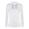 Fair Play Women's Lorella Long Sleeve Competition Shirt - White
