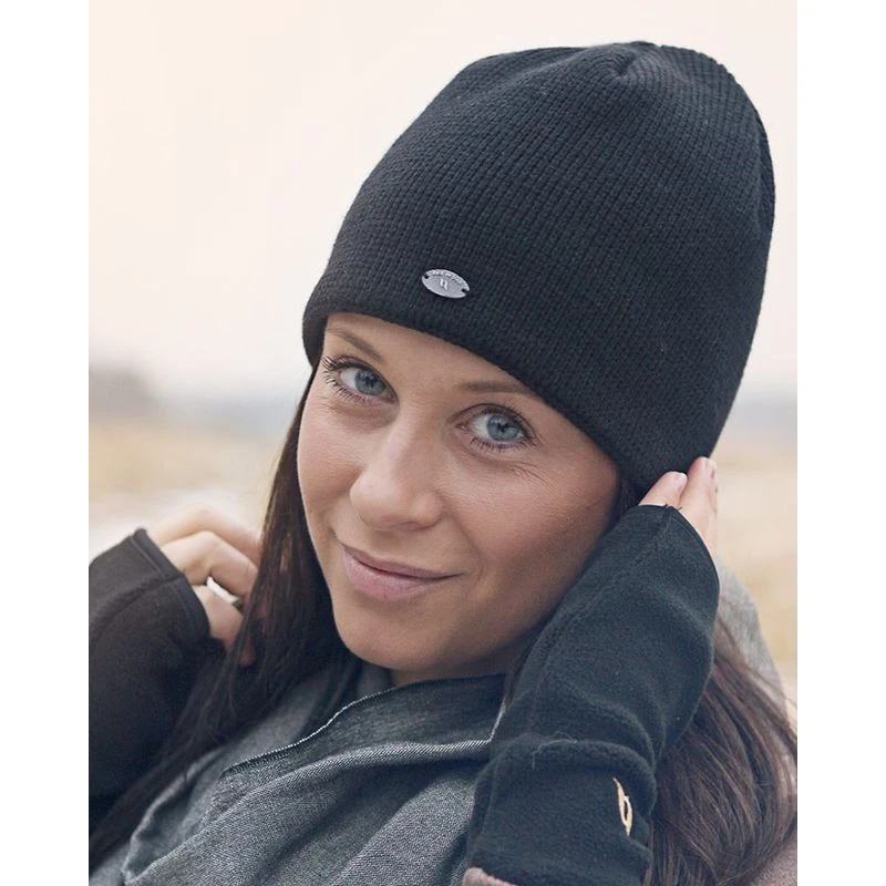 Back On Track Kim Wool Hat - Black - Image 2