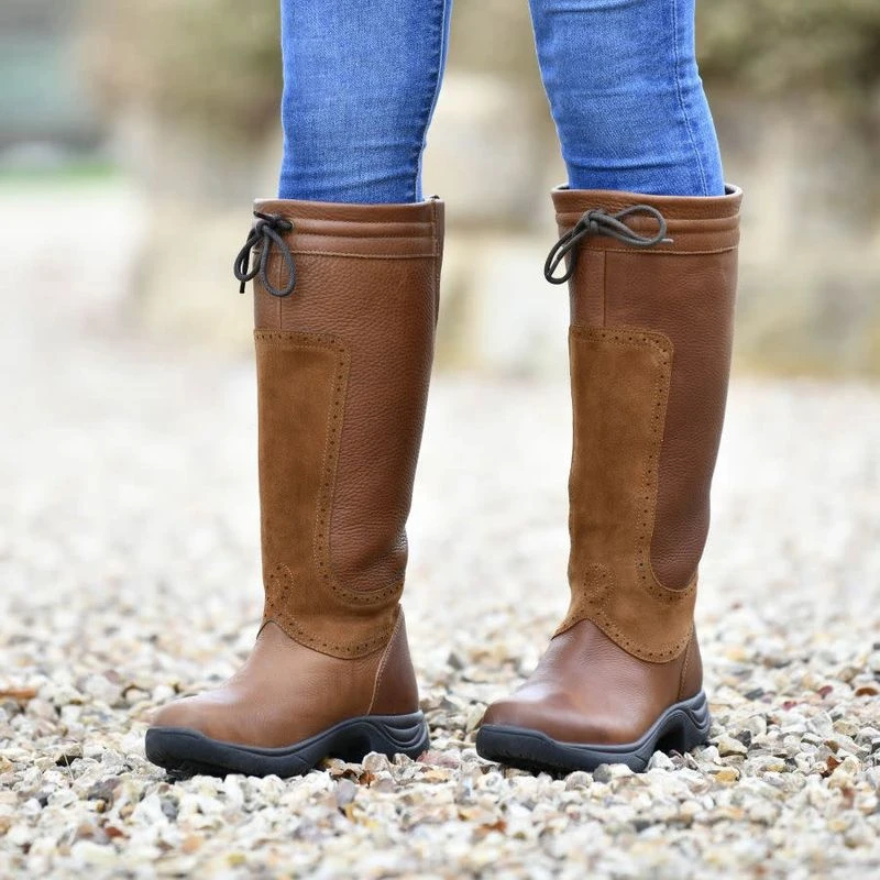 Dublin Women's Lagan Boots - Red Brown - Image 2