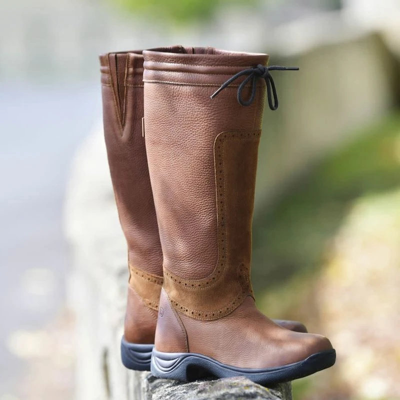 Dublin Women's Lagan Boots - Red Brown - Image 3