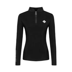 Fair Play Women's Chloe Half Turtleneck - Black