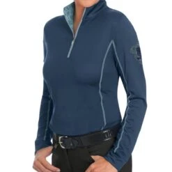 Romfh Women's Chill Factor Long Sleeve Sun Shirt - River Rock/Dawn