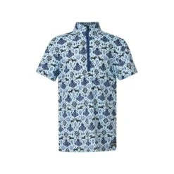 Kerrits Kids' Always Cool Print Ice Fil Short Sleeve Shirt - Ink Painted Horse