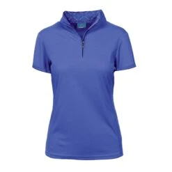 Ovation Women's CoolRider UV Tech Short Sleeve Shirt - Bright Blue