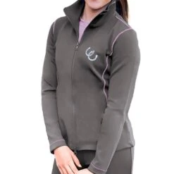 Equistar Kids' Active Rider Jacket - Grey