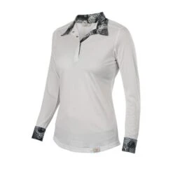 Shires Aubrion Women's Equestrian Style Shirt - Pink Donut