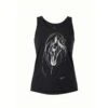 EQL Women's Graceful Horse Tank - Black