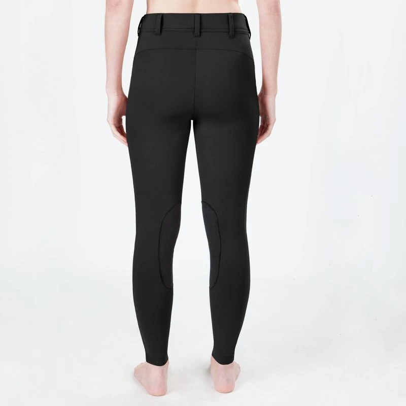 Irideon Women's Bending Line Knee Patch Tights - Black - Image 3