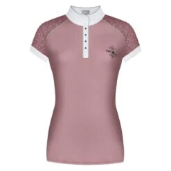 Fair Play Women's Anita Short Sleeve Competition Shirt - Dusty Pink